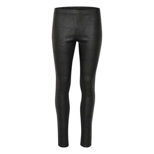 Culture Bettine Leggings Sort Croko