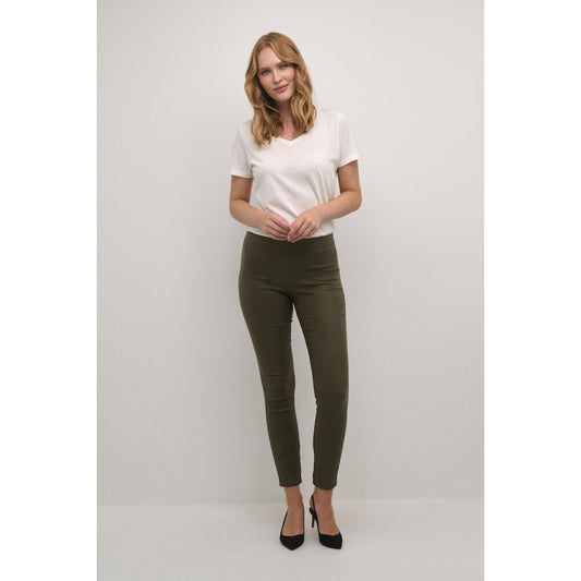 Culture Bettine Leggings Grøn Croko