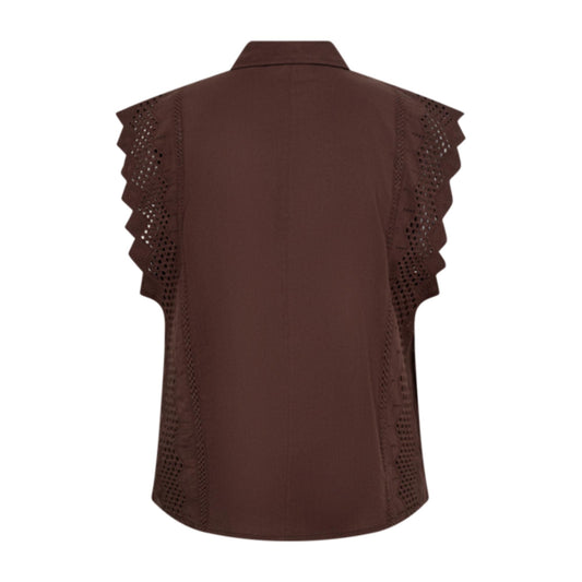 Freequent Bina Bluse Brun