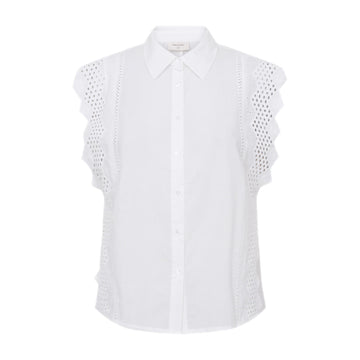 Freequent Bina Bluse Hvid