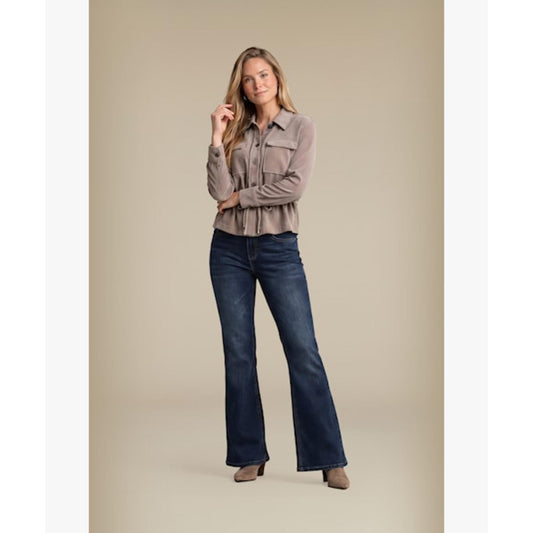 Red Button Brielle Denim Dark Stone Used Længde 31