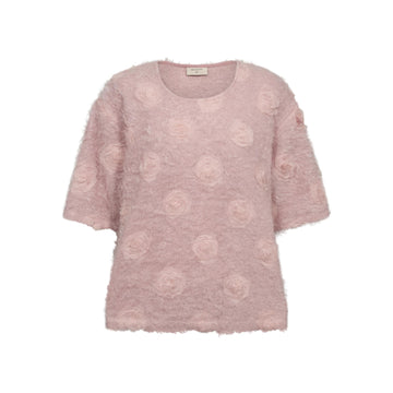 Freequent Chuck Bluse Strik Pale Mauve Rosa