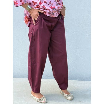 Gaspar Colorado Poplin Buks Plum
