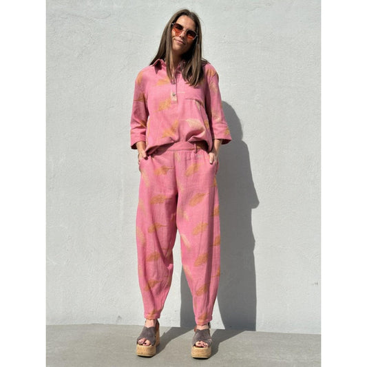 Gaspar Colorado Buks Jacquard Rosa