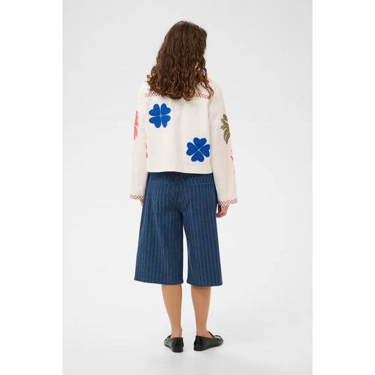 Culture Chrestella Jakke Offwhite Mix