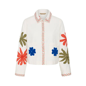 Culture Chrestella Jakke Offwhite Mix