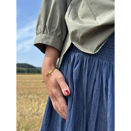 Gaspar Vienna Denim Skirt
