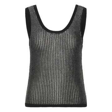 ICHI Devins Strik Top Silver