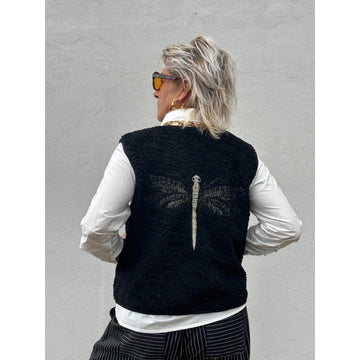 Gaspar Duffy Vest Sort