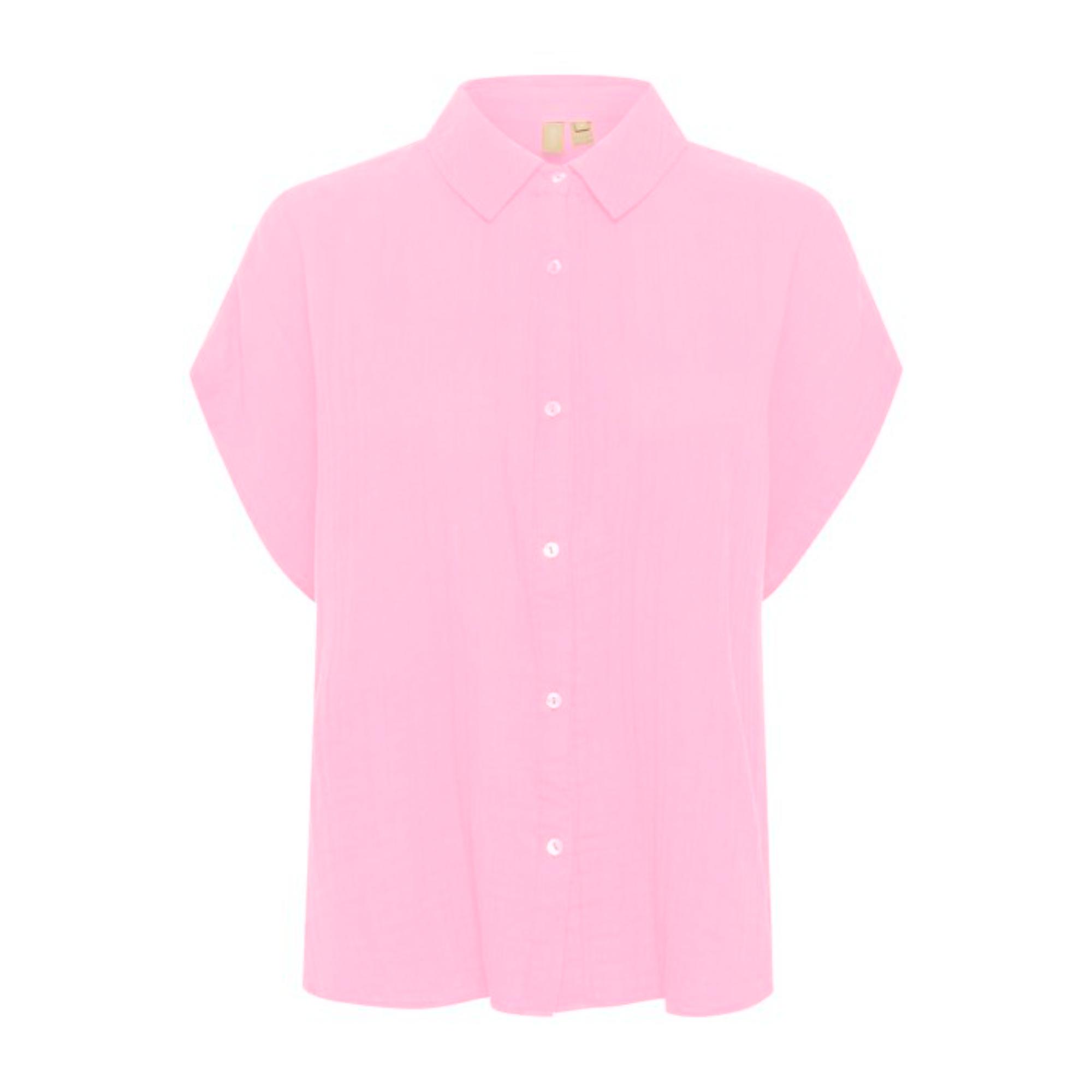 Culture Myra Elina SS Bluse Lys Pink