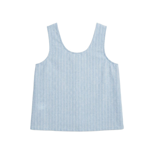 Kopenhaken Elba Top Lyseblå Hvid stribet