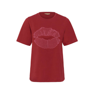 Culture Emba Gith T-Shirt Rio Red
