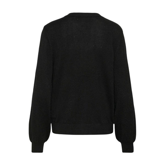 Culture Fay Strik Cardigan Sort M. Glimmer