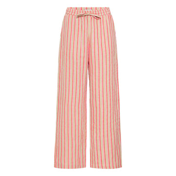 ICHI Foxa Buks Beige, Pink, Rød Stribet