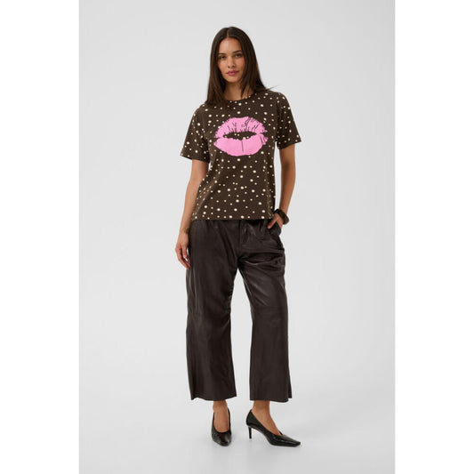 Culture Nanni Gith T-Shirt Brun M. Prikker