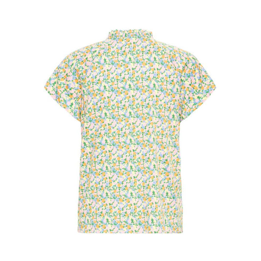 ICHI Aya Bluse Ss Multi Flower