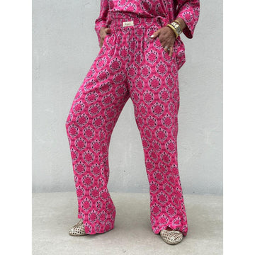 Gaspar Honolulu Buks Pink Print