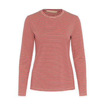 Culture Kiddy LS T-Shirt Red White Stripe