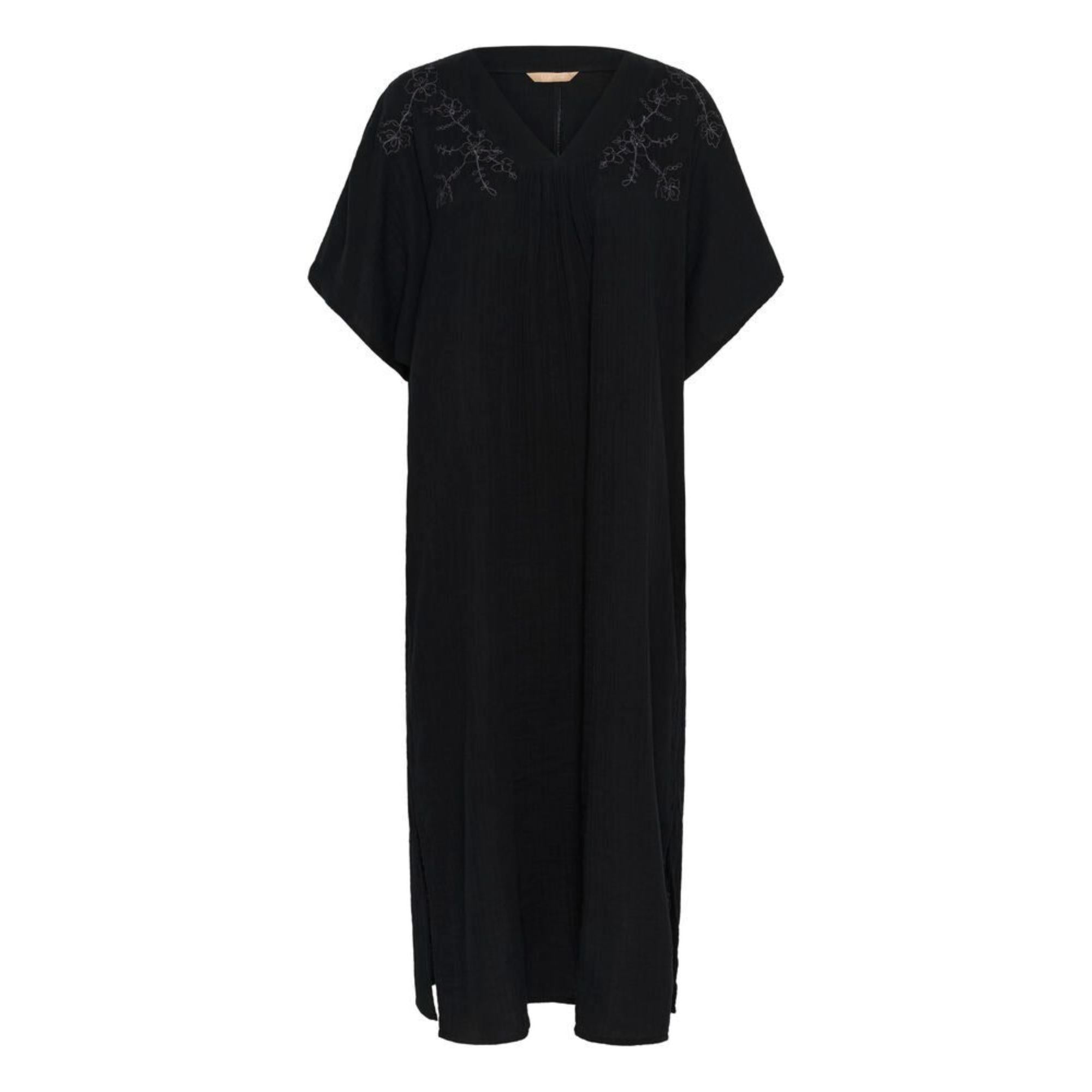 Culture Ellis Elina Kjole Kaftan Sort