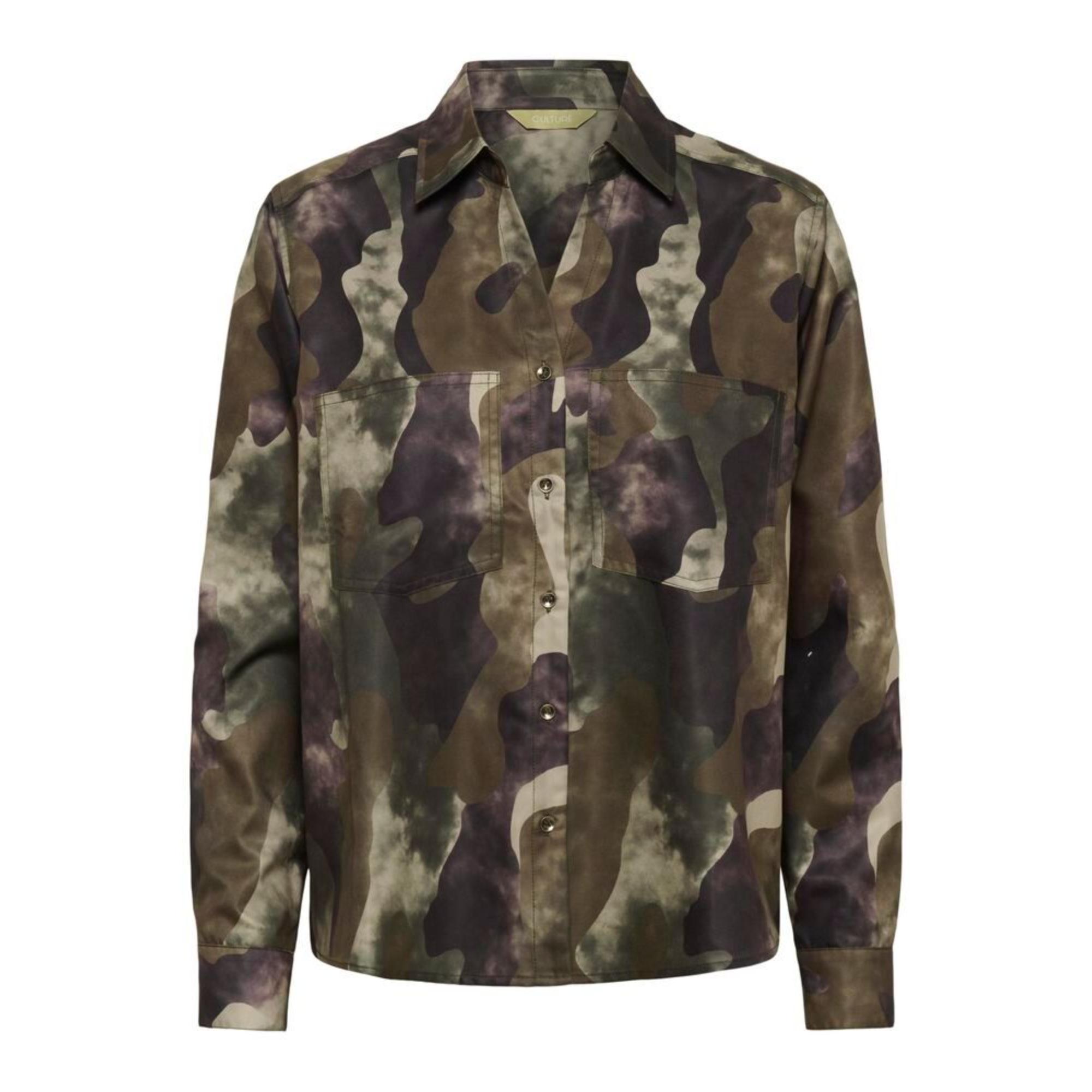 Culture Camuna Bluse Camouflage