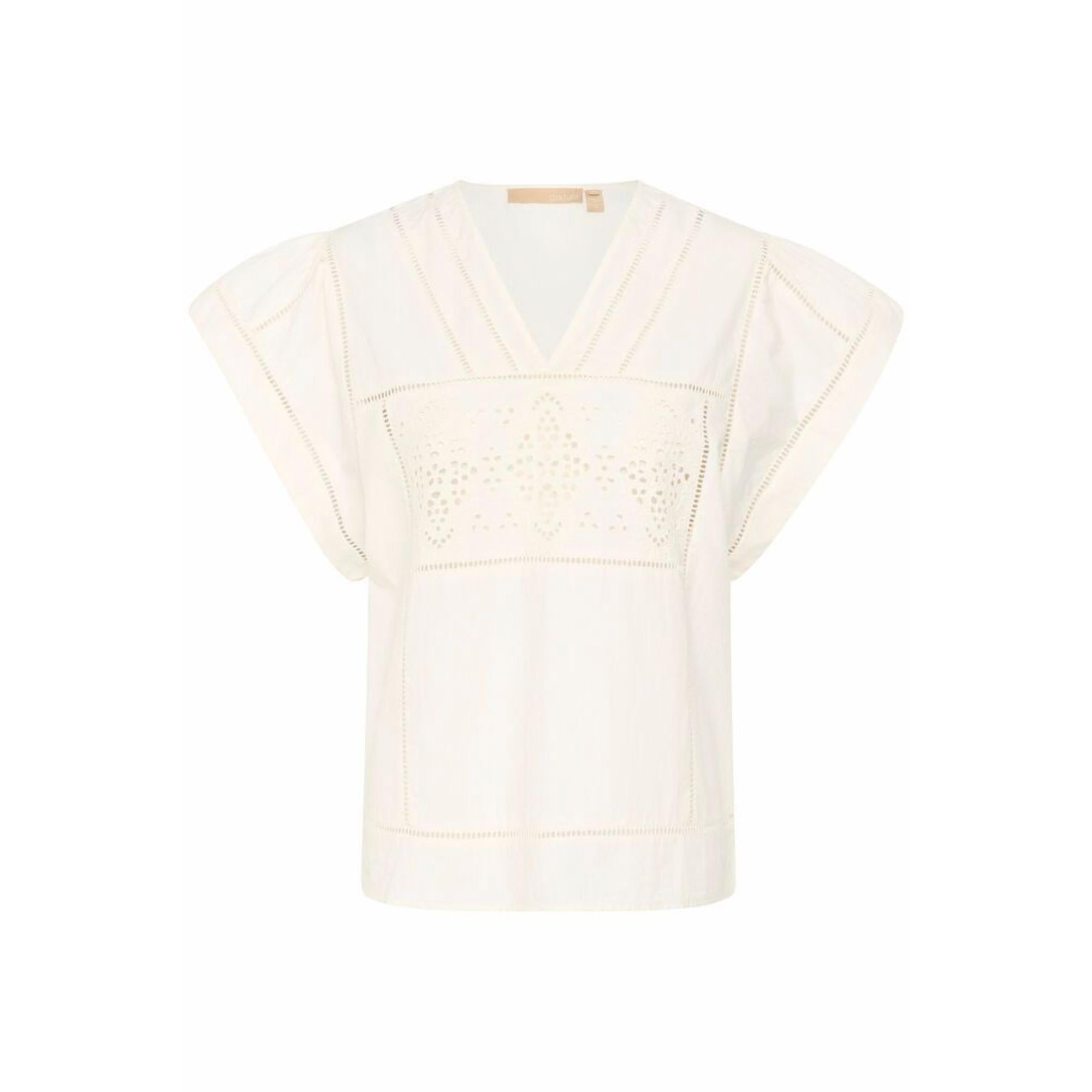 Culture Leso Olena Bluse Offwhite