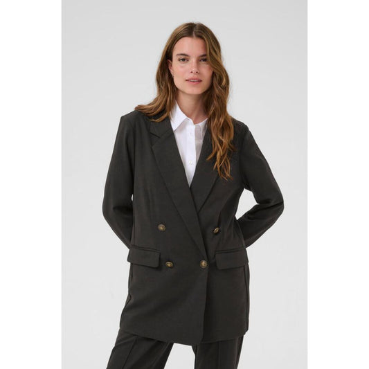 Culture Busra Eloise Blazer Sort