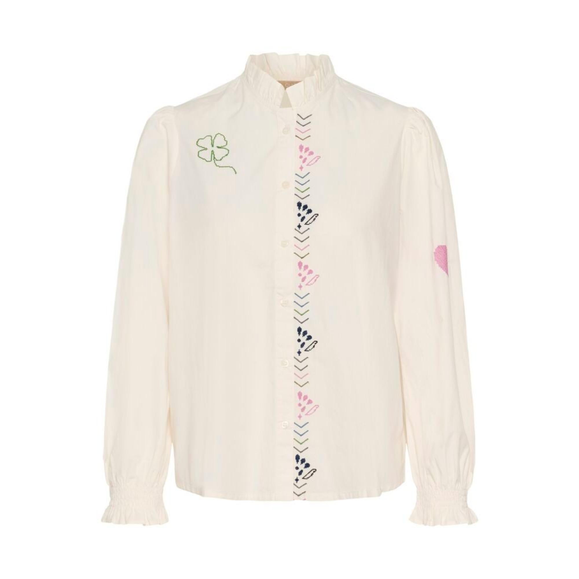 Culture Lava Olena Bluse Offwhite