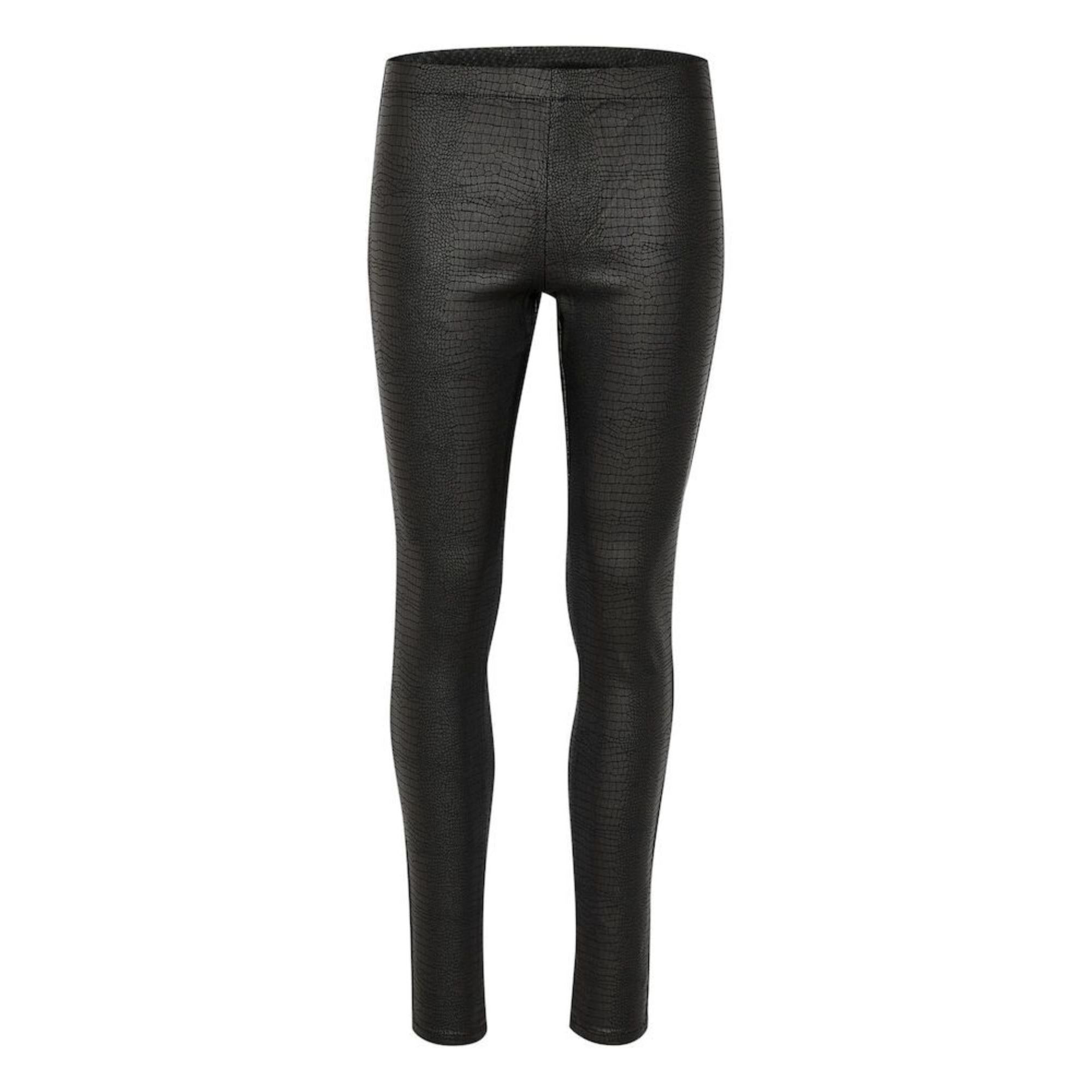 Culture Bettine Leggings Sort Croko