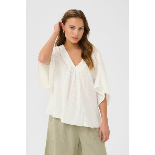 Culture Ellis Elina Bluse Offwhite