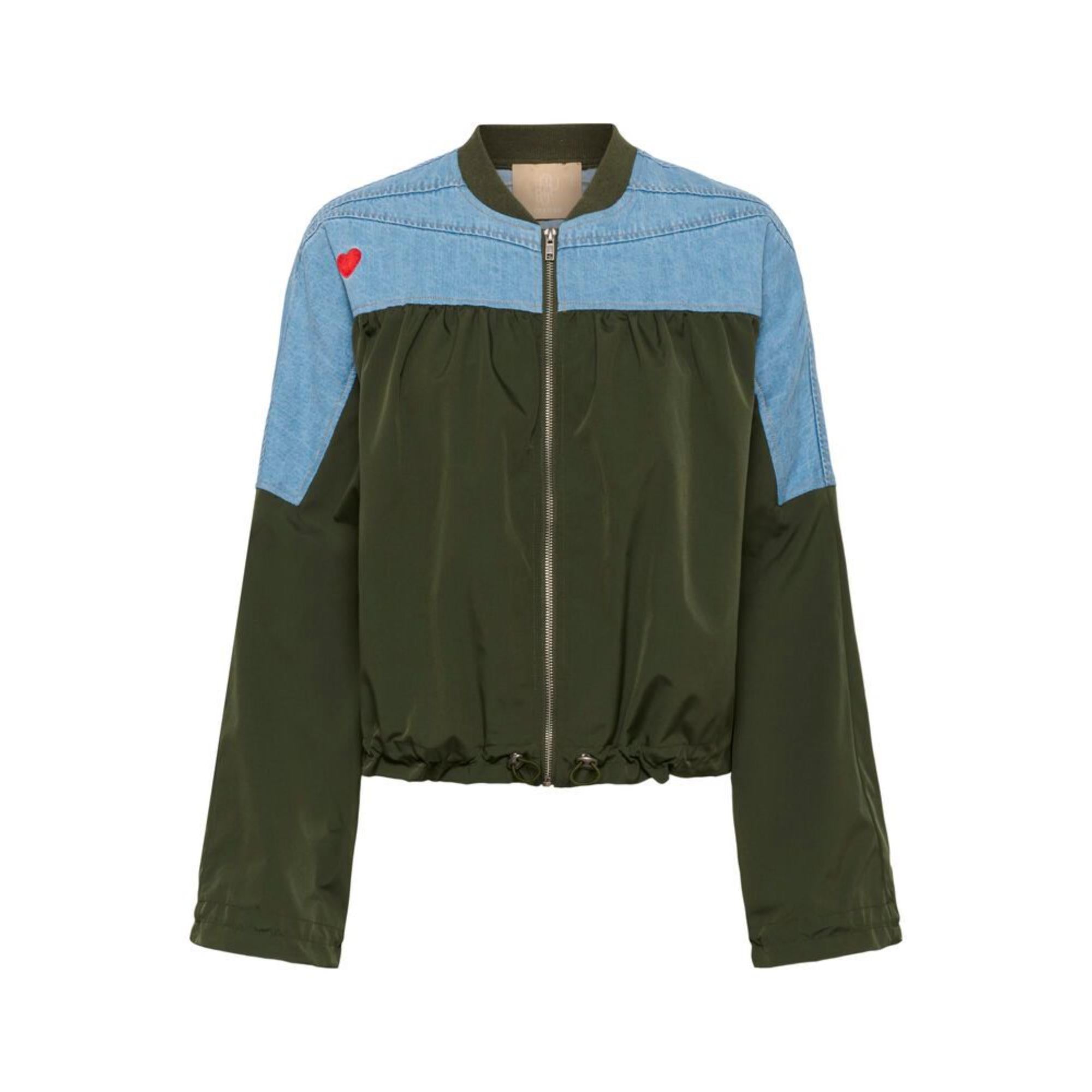 Culture jaliana Jakke Jeans Og Burnt Olive