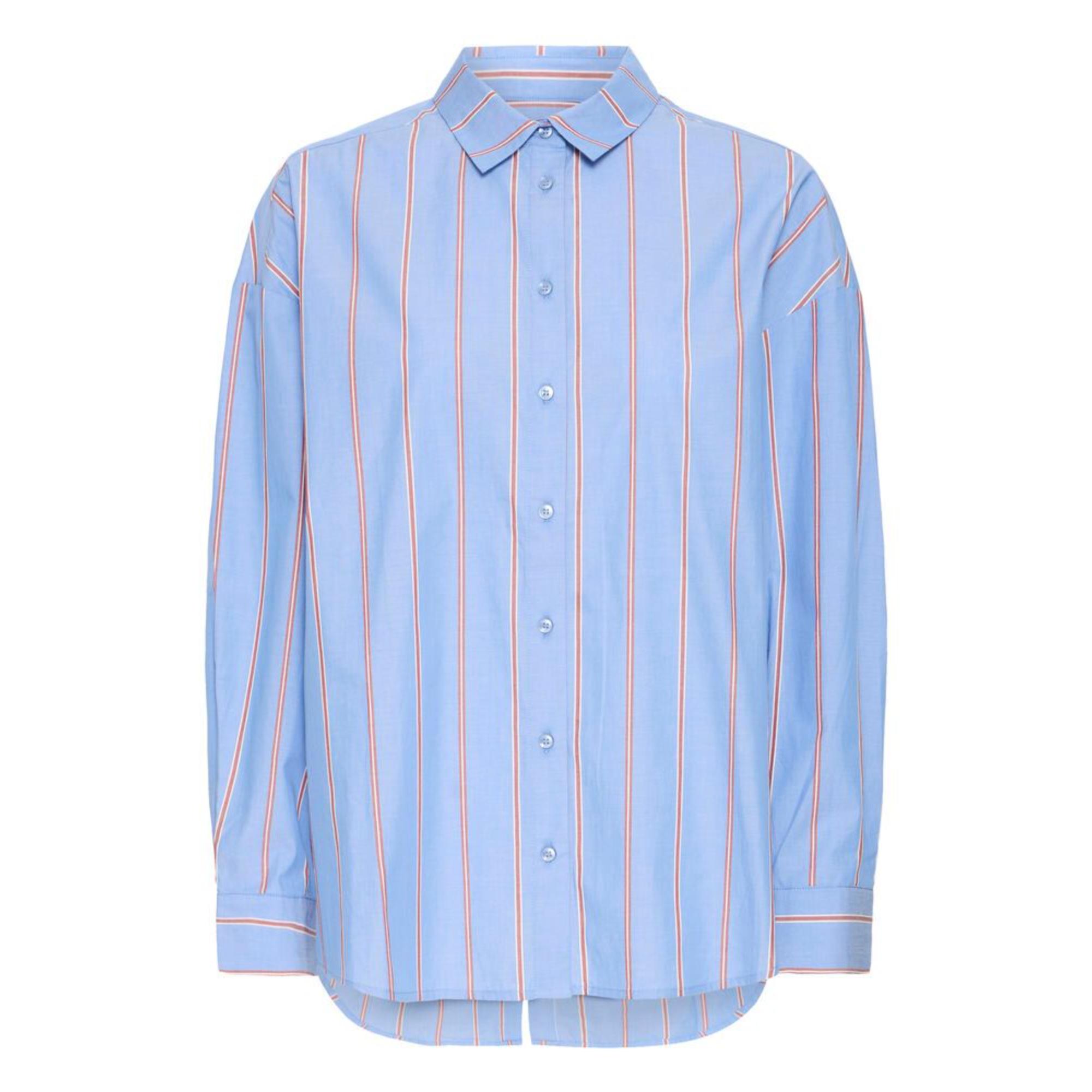 ICHI Sadia Bluse Blue Yonder Stripe