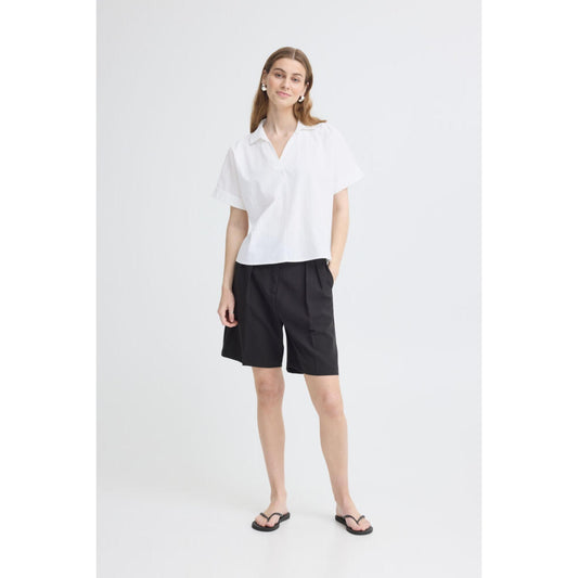 ICHI Imana Bluse Offwhite