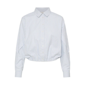 ICHI Jadeline Bluse Lyseblå Stribet