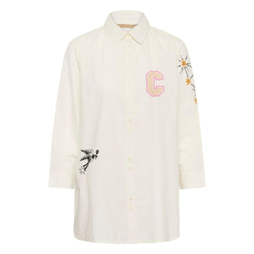 Culture Jila Olena Bluse Offwhite
