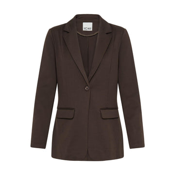 ICHI Kate Sus Long Blazer Brun