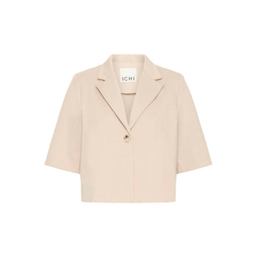ICHI Kate Sus Cropped Blazer Doeskin