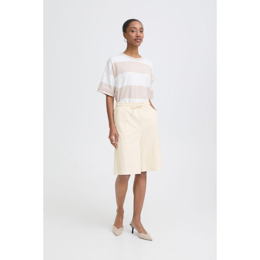 ICHI Kate denim Shorts Birch
