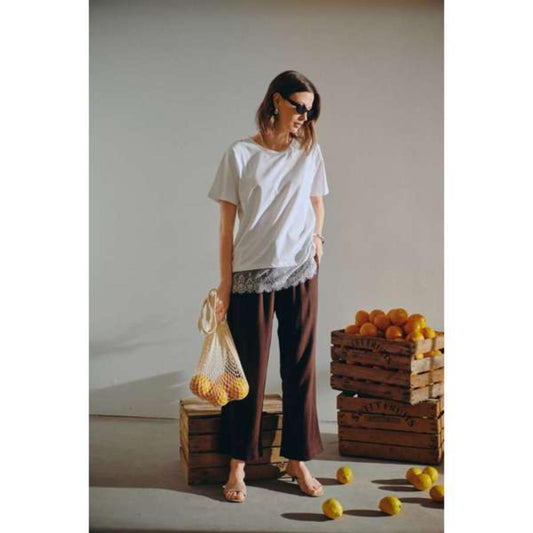 Freequent Lava Buks Ankellang Brun