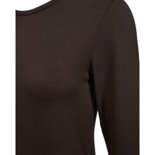 Freequent Liana LS T-Shirt Mole Brun