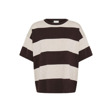 ICHI Luls Loose Strik Brun Beige Melange