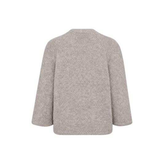 Freequent Lulu Strik Dessert Taupe Melange
