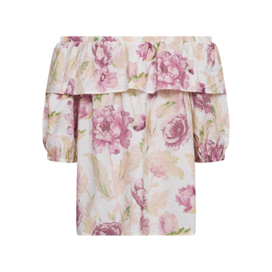Freequent Maise Bluse Multi Blomst