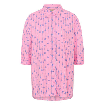 Culture Marco Olena Bluse Pink Blå