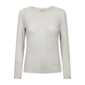 Freequent Mesa Mesh T-Shirt Moonbeam