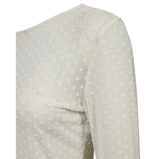 Freequent Mesa Mesh T-Shirt Moonbeam
