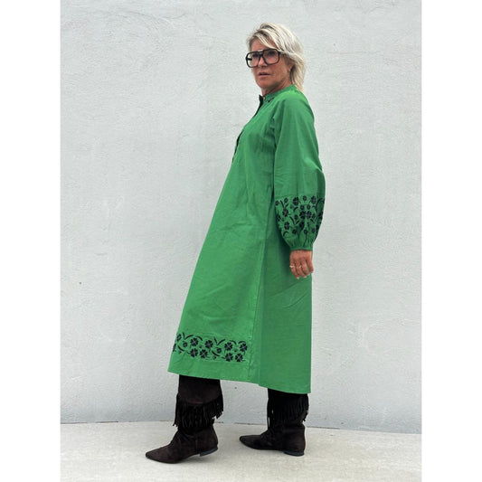 Gaspar Moon Kjole Appple Green
