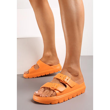 Italy Style Plastic Sandal Orange