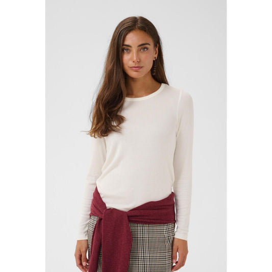 Culture Juliet LS T-Shirt Offwhite