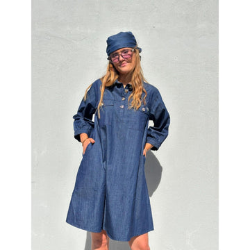 Gaspar Nice Denim Kjole