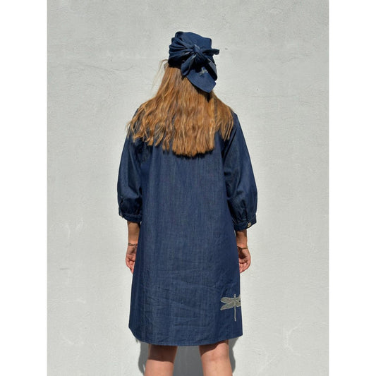 Gaspar Nice Denim Kjole